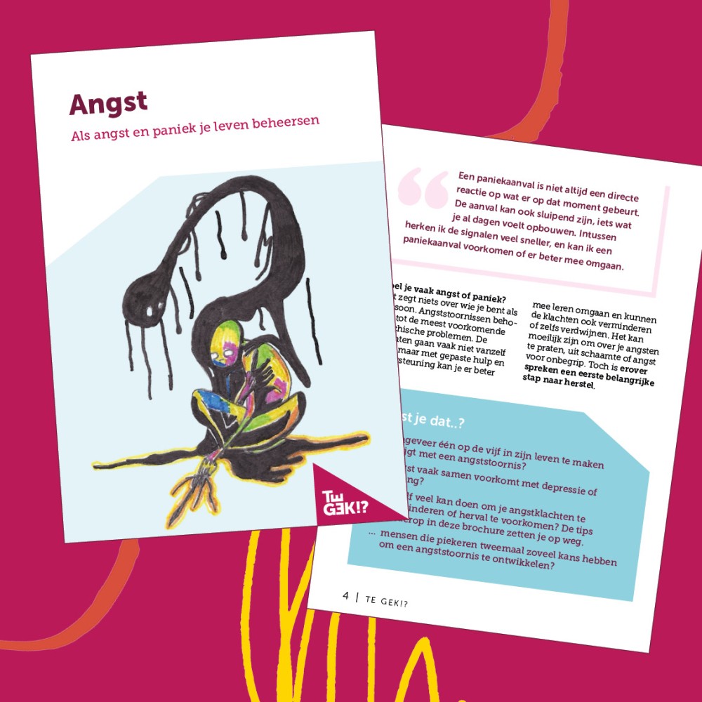 Brochure Angst (10 stuks)
